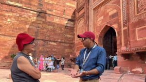 Agra Fort during Same-Day Agra Tour